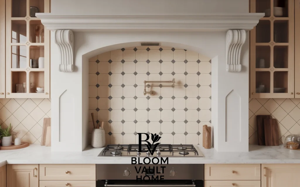 Backsplash Framed by Arch or Niches