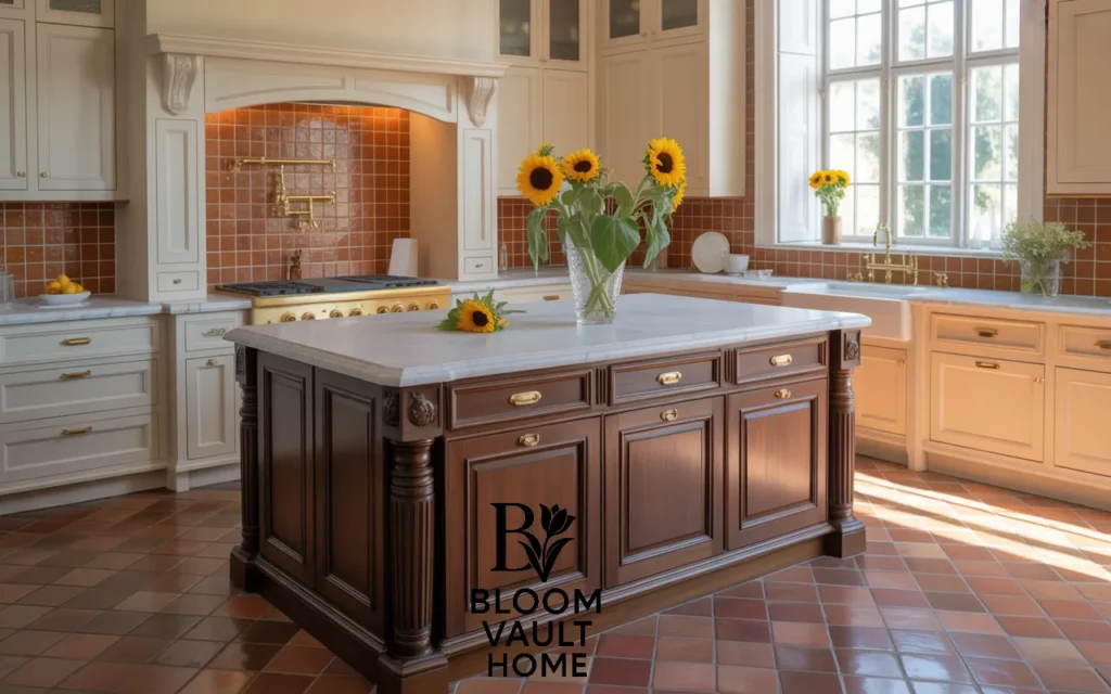 Classic Terracotta Tile Kitchen