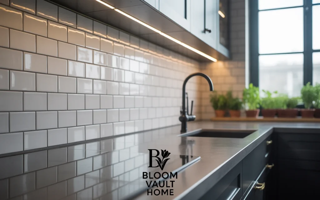 Dark Grout for Depth