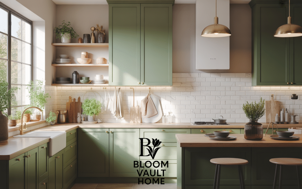 Green and Gold Everything