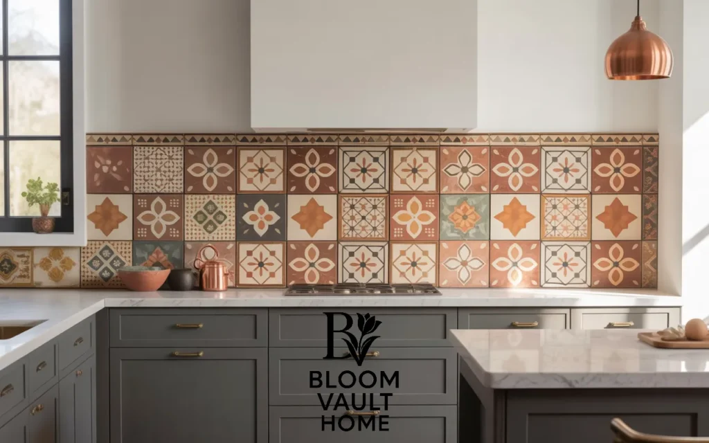 Moroccan Terracotta Tile Kitchen