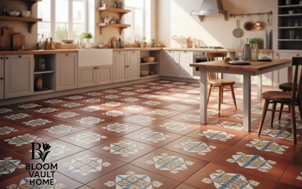 Patterned Terracotta Tiles