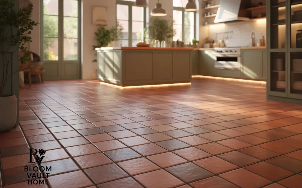 Radiant Heating Under Terracotta