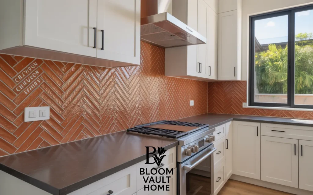 Terracotta Chevron
Layout