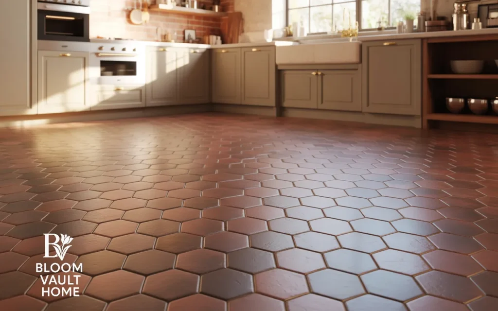 Terracotta Hexagon Tiles