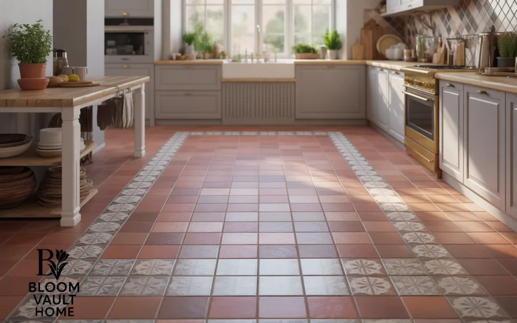 Terracotta and Cement Tile Combo