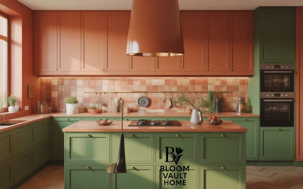 Terracotta and Green Combo