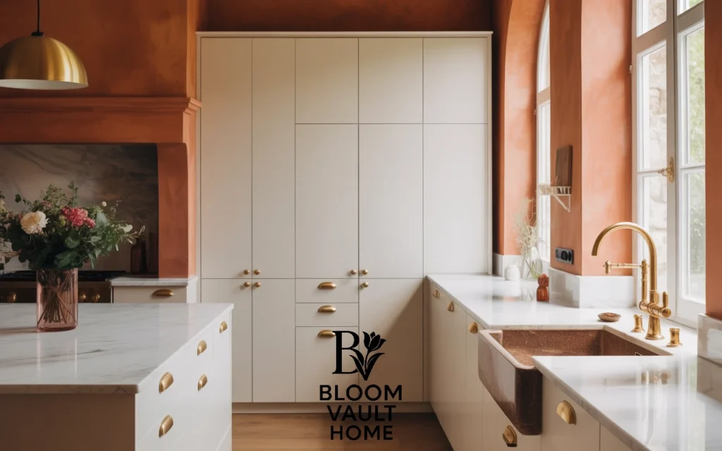 Terracotta with Gold Accents for Luxury