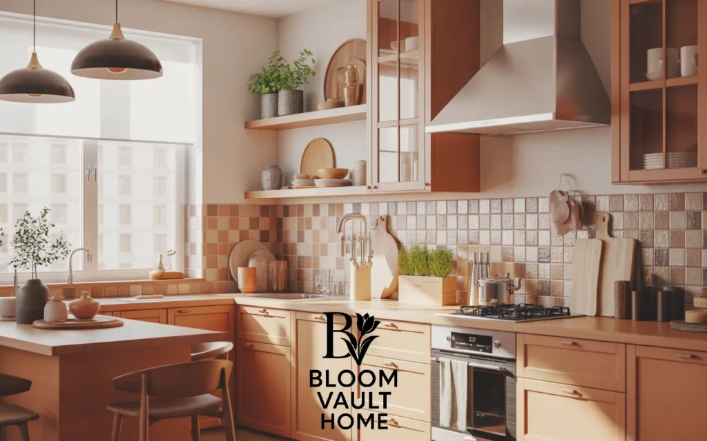 Terracotta with Vintage Tiles for Retro Charm