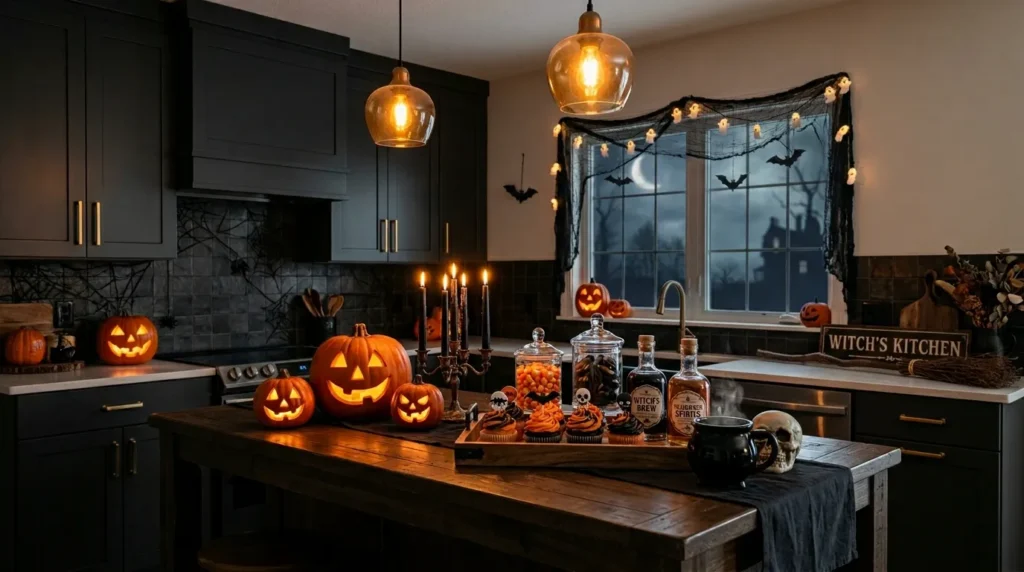15 Spooky Halloween Kitchen Decor Ideas to Haunt Your Space