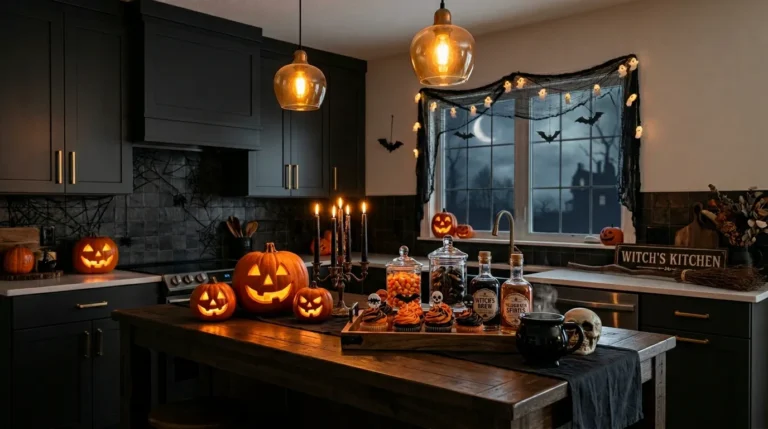 15 Spooky Halloween Kitchen Decor Ideas to Haunt Your Space