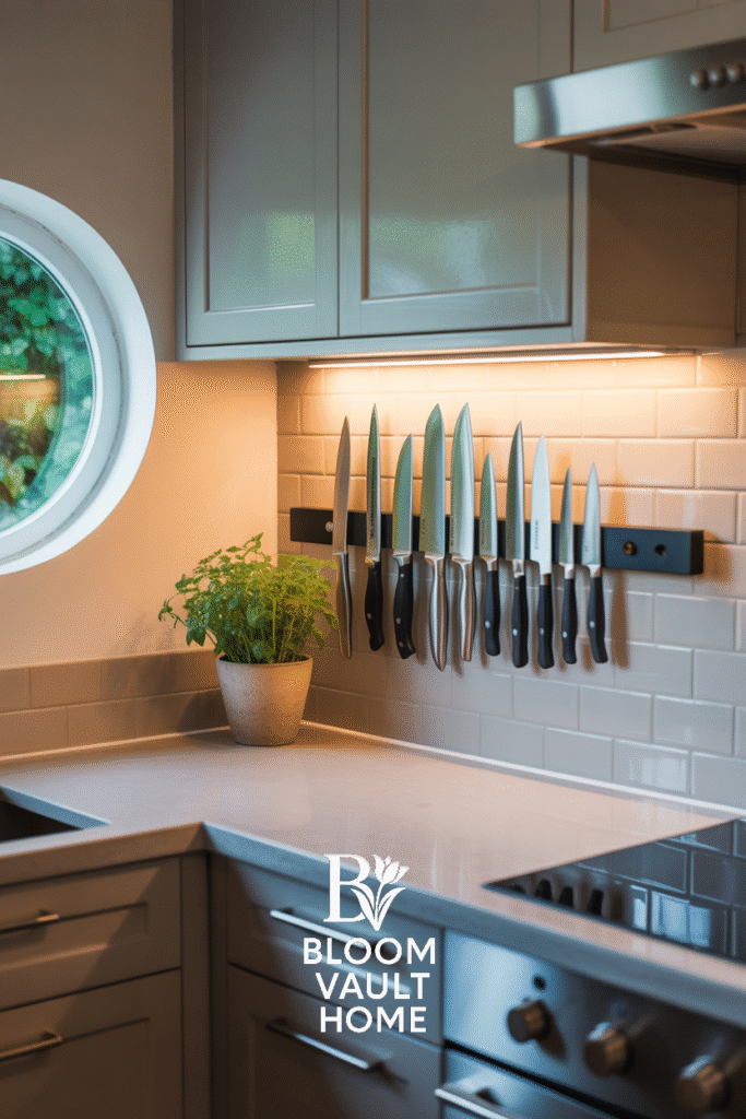 Add a Magnetic Knife Strip