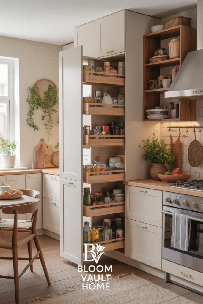 Add a Pull Out Pantry
