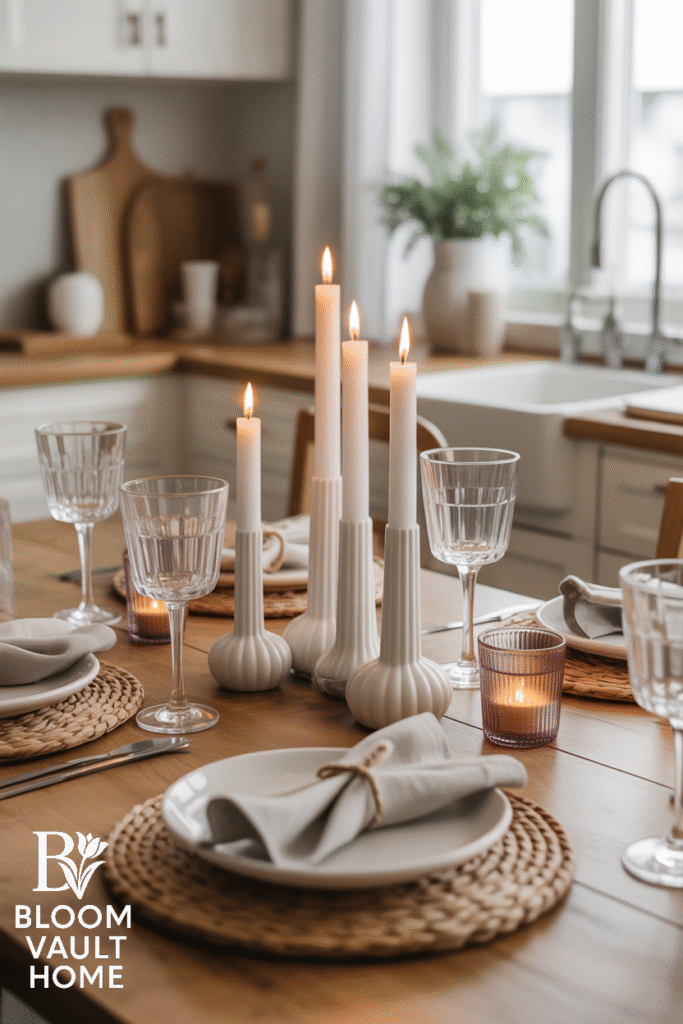 Chic Candle Arrangements