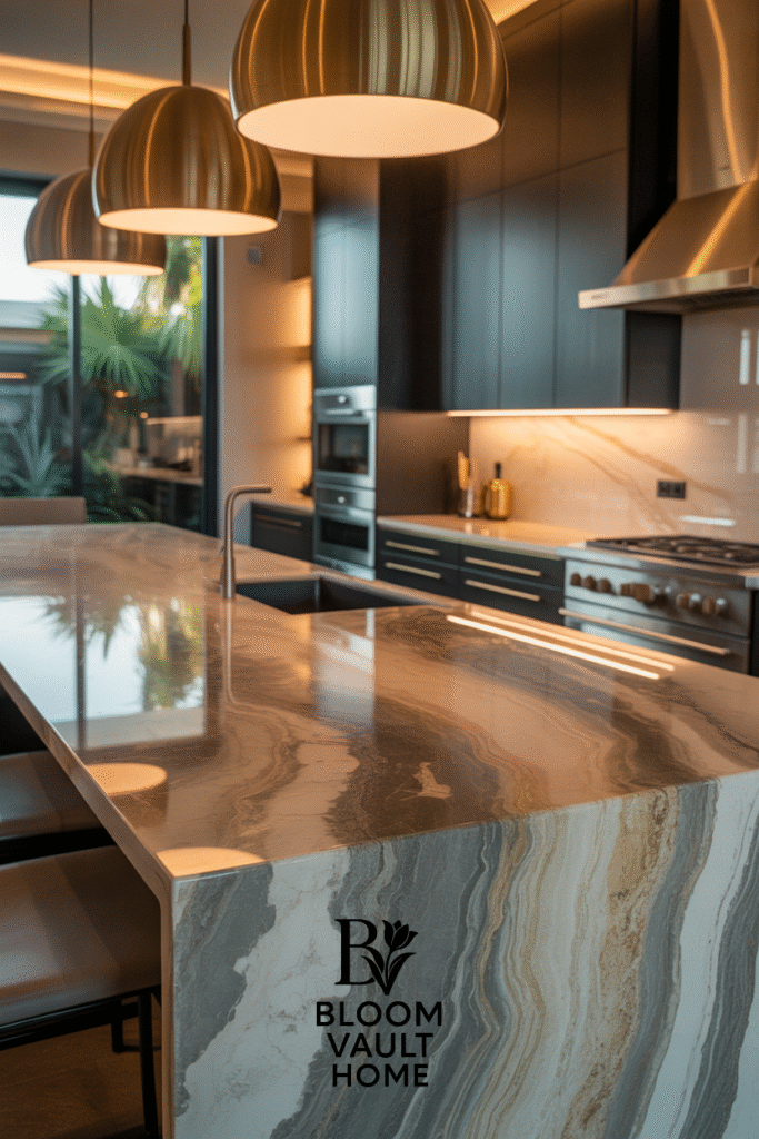 Coastal Stone Benchtop Kitchen