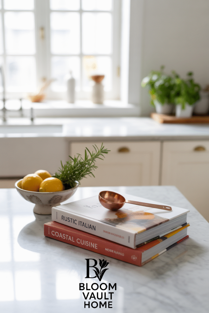 Cookbooks on Display