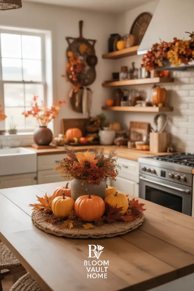 Create a Fall-Themed Centerpiece