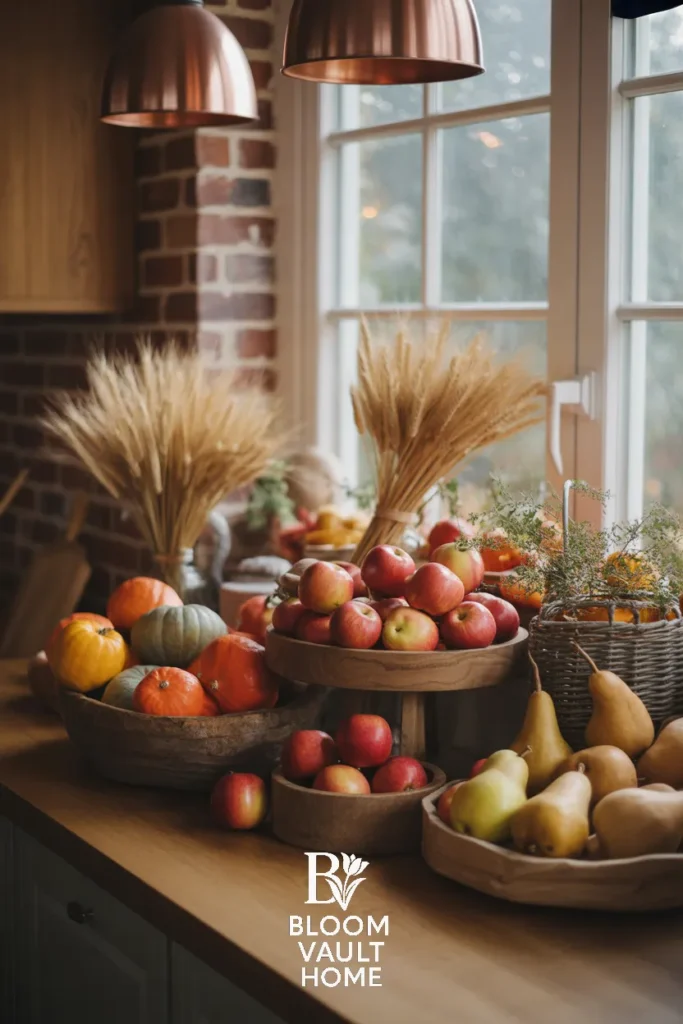 Display Seasonal Produce as Decor