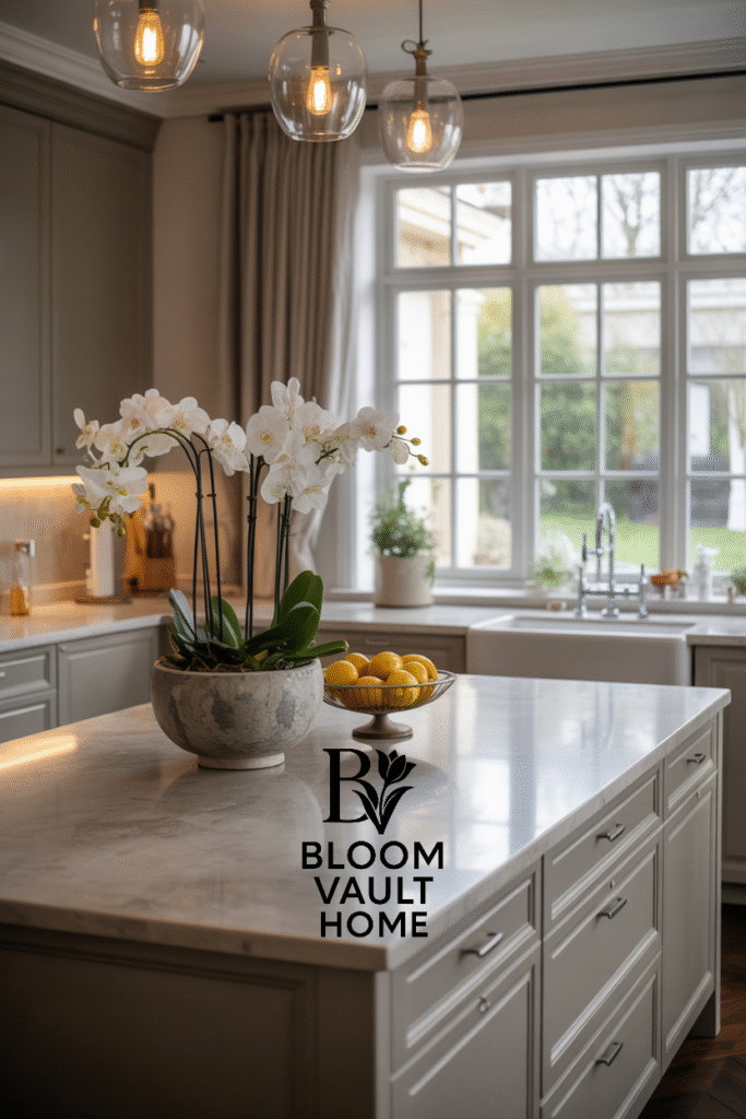Farmhouse Stone Benchtop Kitchen