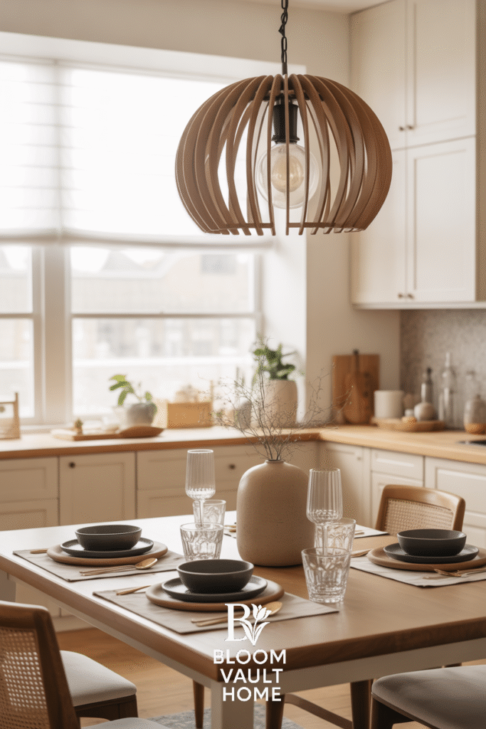 Hanging Lighting Above the Table