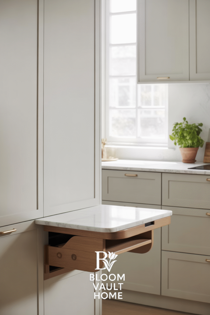 Incorporate a Fold Down Table