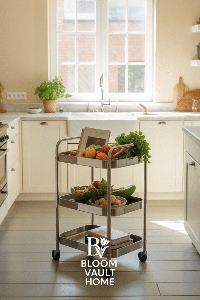 Incorporate a Rolling Cart