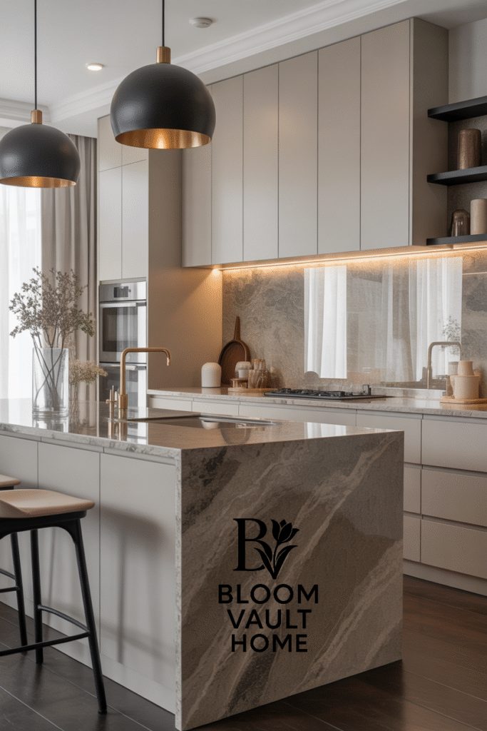 Luxury Stone Benchtop Kitchen