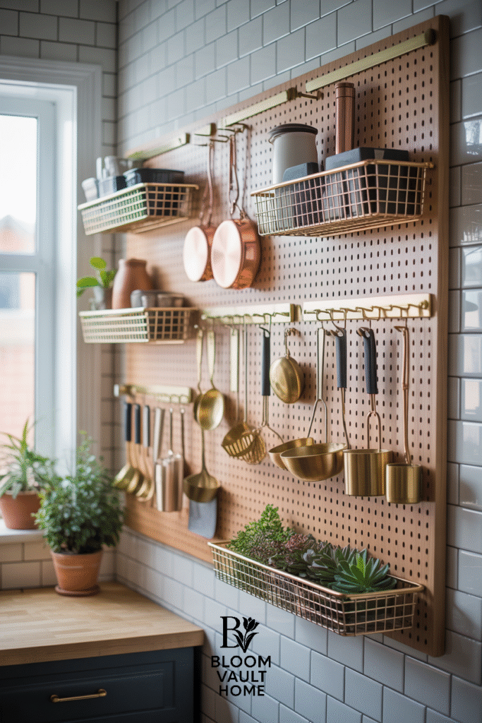Pegboard Organization