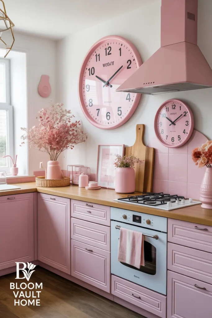 Pink Clocks