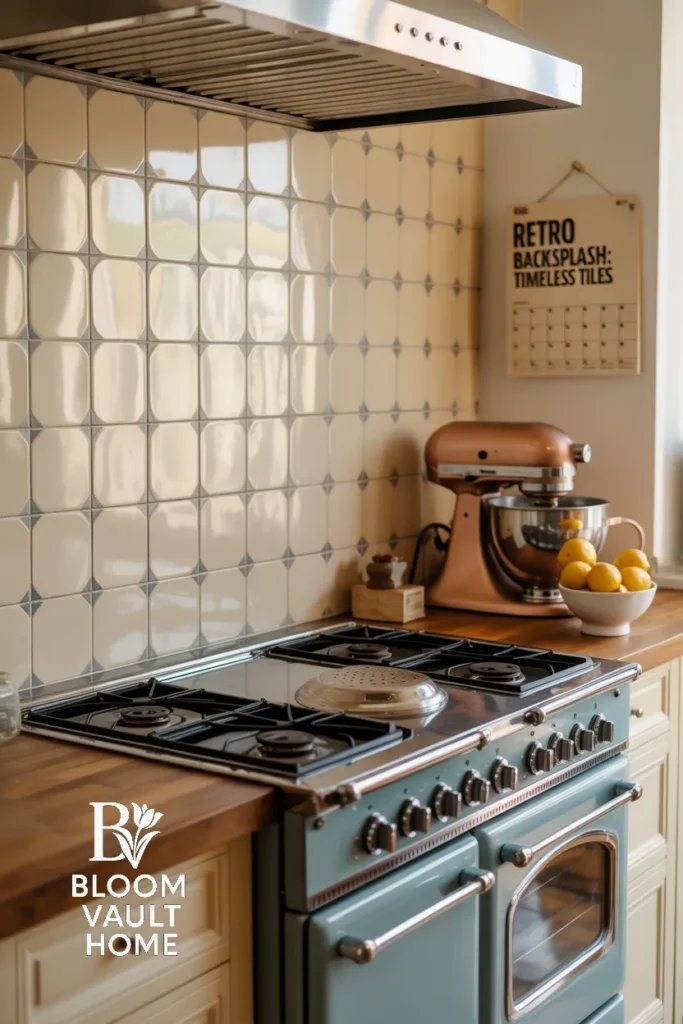Retro Backsplash