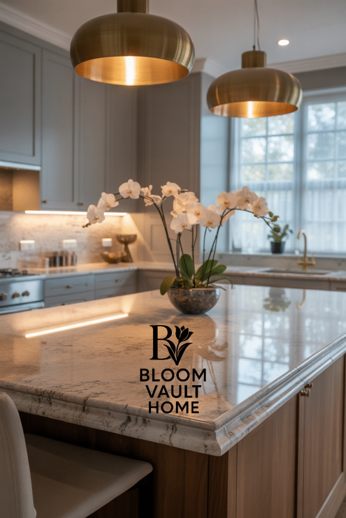 Shaker Stone Benchtop Kitchen