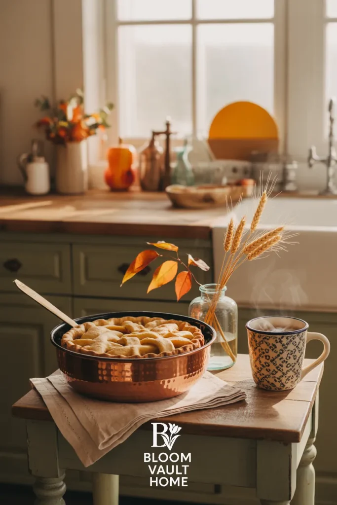 Style a Fall Baking Station