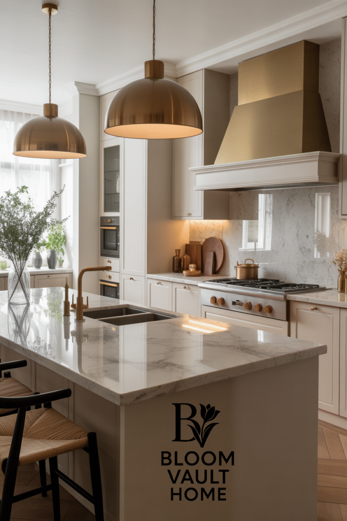 Traditional Stone Benchtop Kitchen