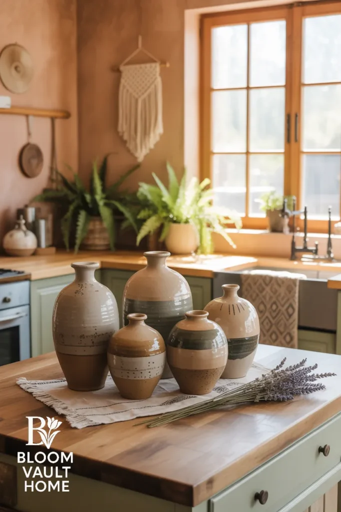 Ceramic Vases Artisanal Accents