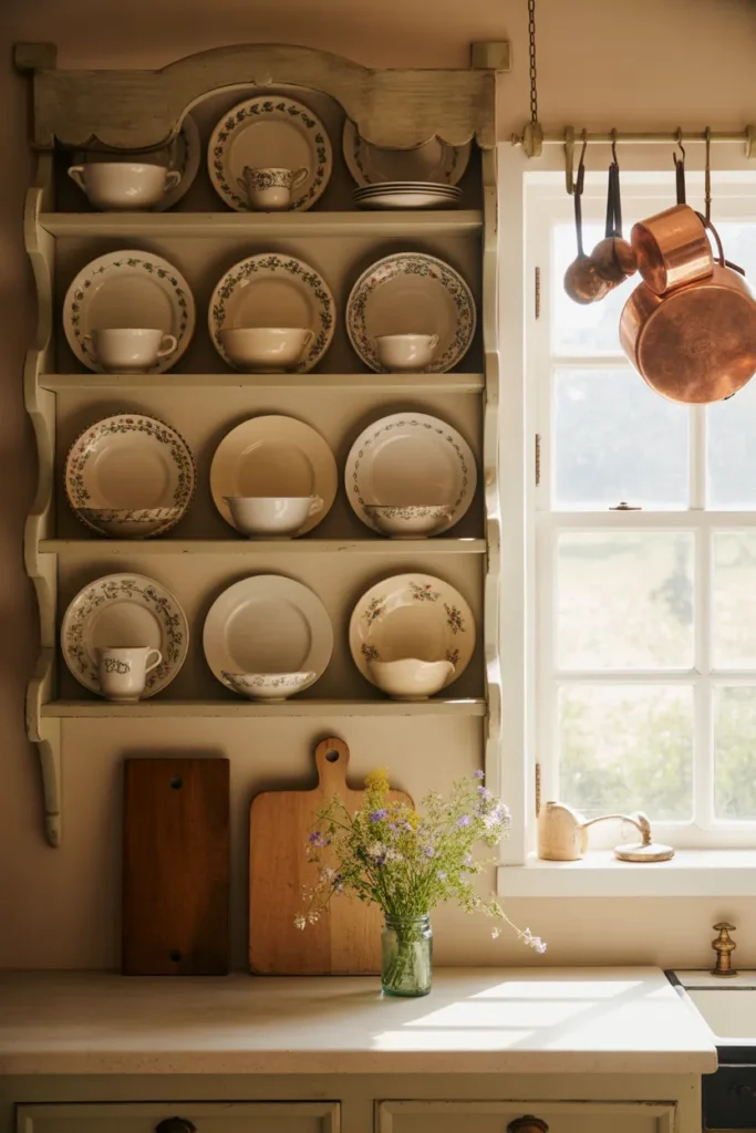 Heirloom Dishware Display